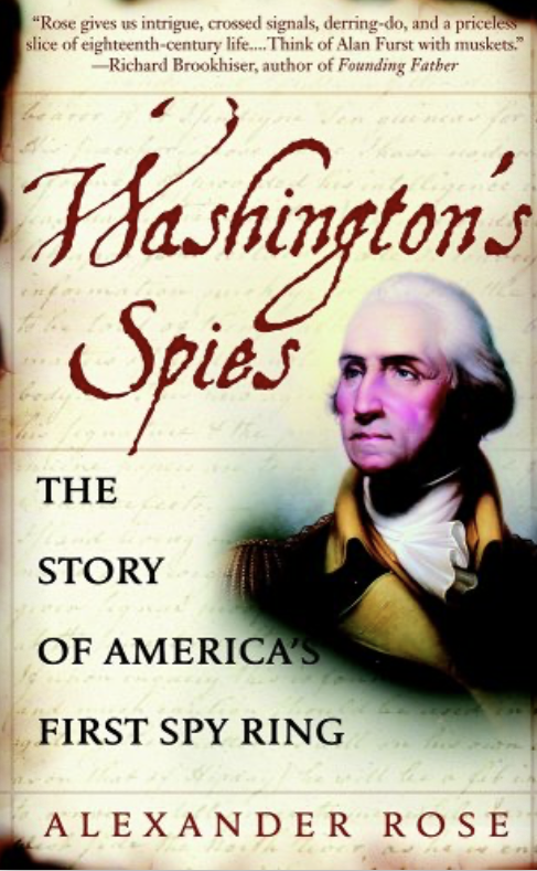 Washington’s Spies. Best true spy books.